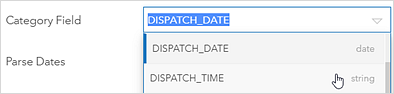 Field type for date data